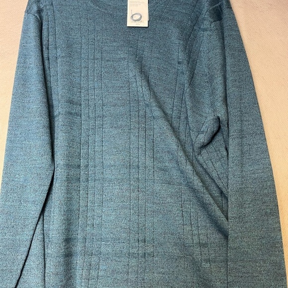 🆕 Men’s XXL Apt. 9 Sweater Blue NWT Fast Shipping - Picture 3 of 4